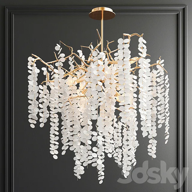 John Richard Shiro-Noda Chandelier 3DModel John Richard Shiro-Noda Chandelier 3DModel