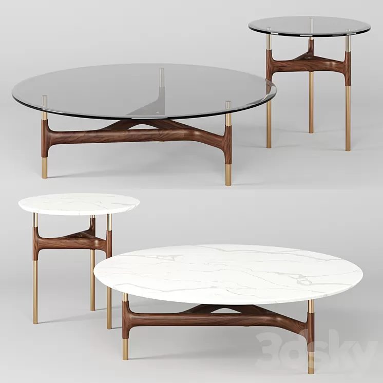 Joint tables by Porada 3D Model Joint tables by Porada 3D Model