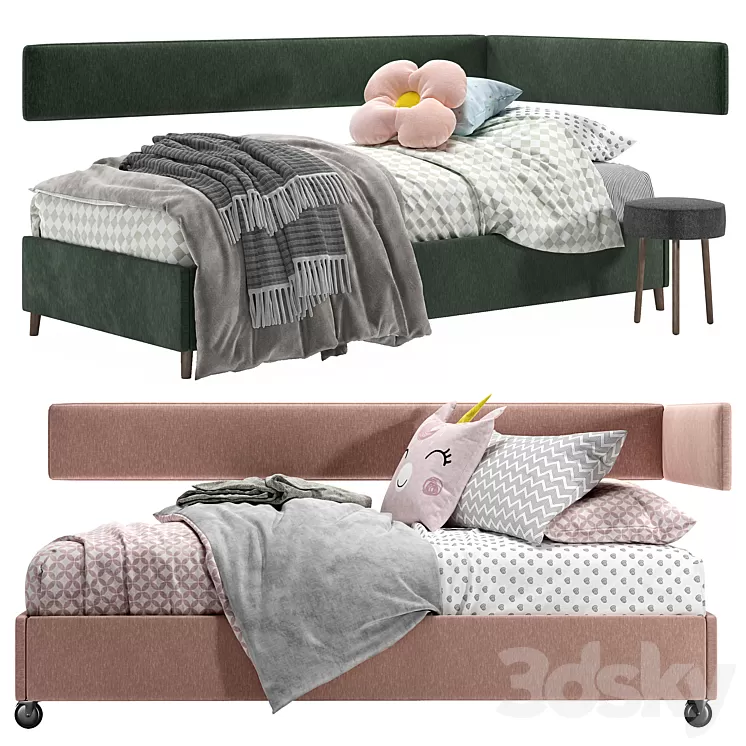 Joker Bed 3D Model Joker Bed 3D Model