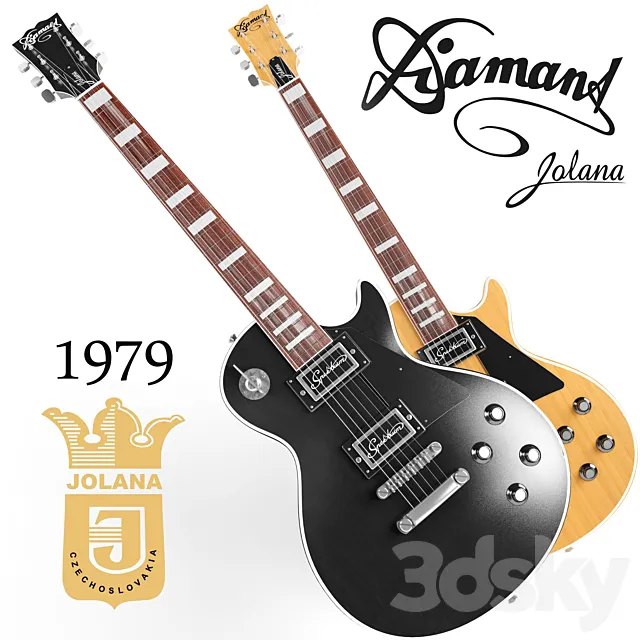 Jolana Diamant 1979 3D Model