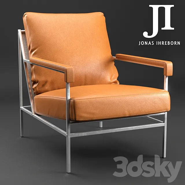 Jonas Ihreborn Seventy five armchair 3D Model