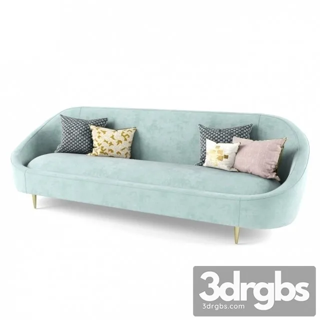 Jonatan Adler Ether Sofa 3D Model Download Jonatan Adler Ether Sofa 3D Model Download