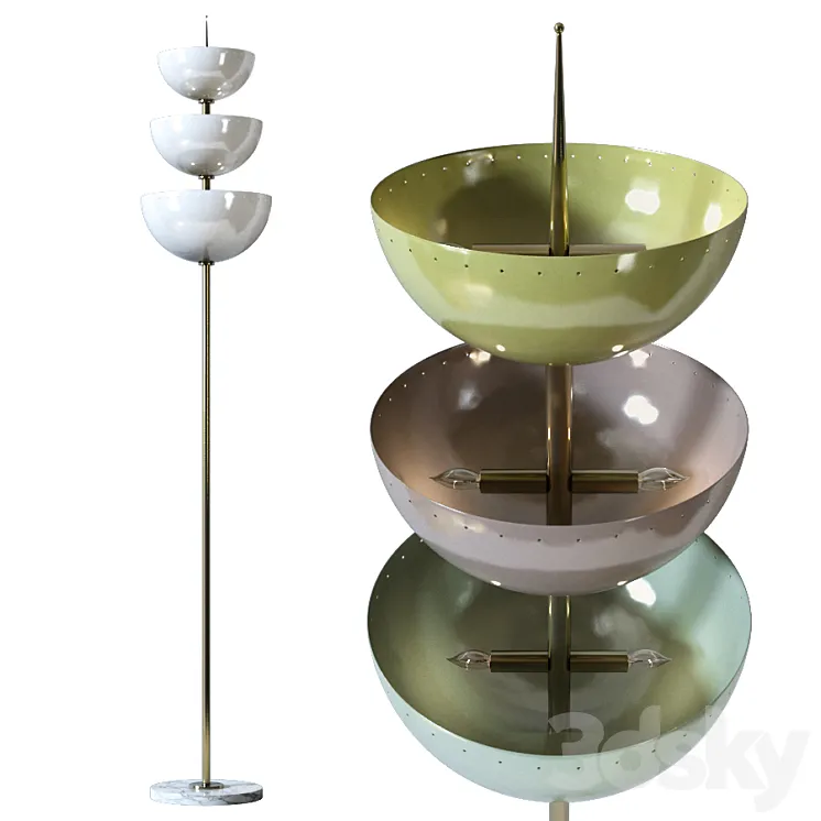 Jonathan Adler – Lisbon Torchière in 2 colors 3D Model Free Download Jonathan Adler – Lisbon Torchière in 2 colors 3D Model Free Download