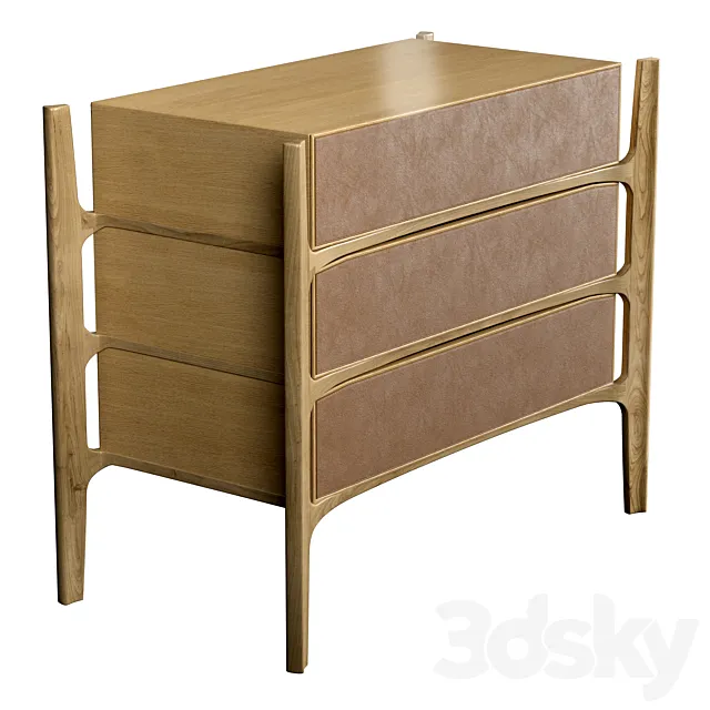 Jonathan Charles Architects Chest 3DModel Jonathan Charles Architects Chest 3DModel