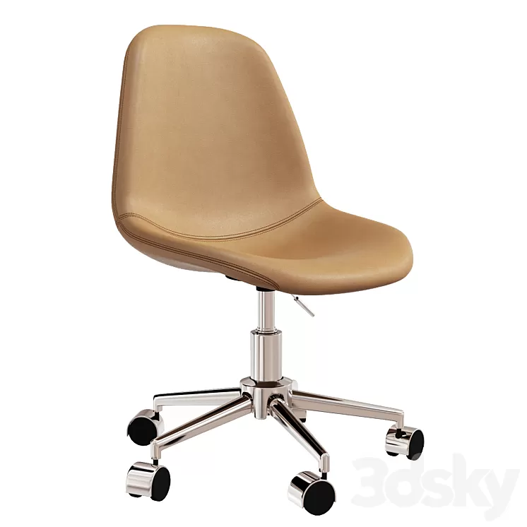 JONSTRUP office chair cognac 3D Model