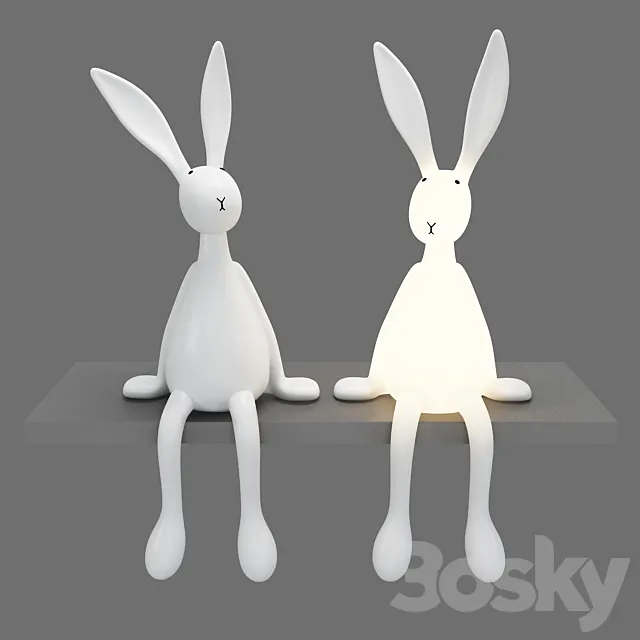 Joseph bunny lamp 3D Model Joseph bunny lamp 3D Model
