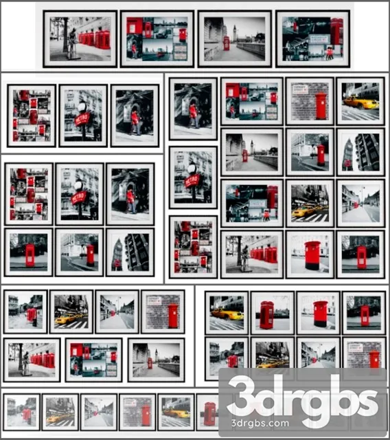 Joseph Eta Paintings 3D Model Download