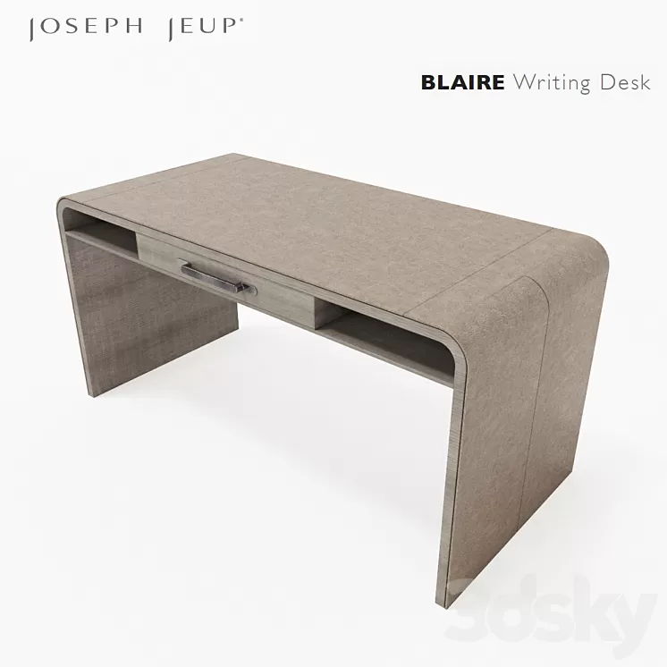 Joseph Jeup Blaire Writing Desk 3D Model Joseph Jeup Blaire Writing Desk 3D Model