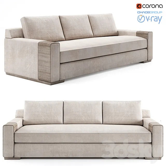 Joseph Jeup Savon sofa 3D Model Joseph Jeup Savon sofa 3D Model