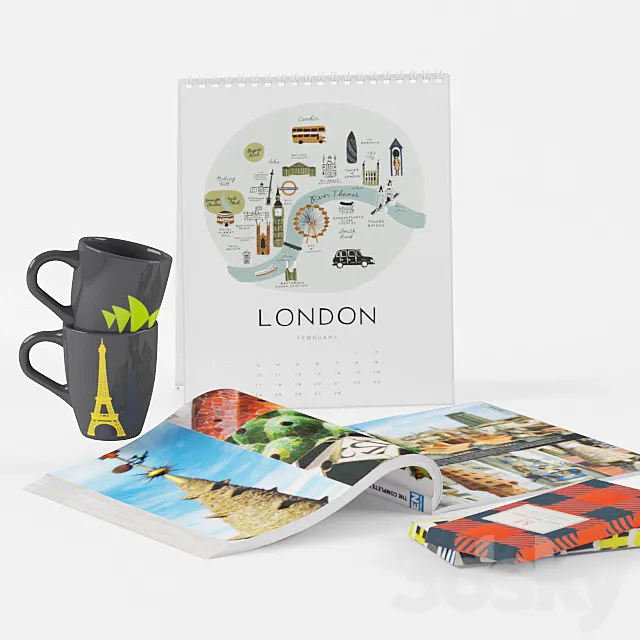 journey set 3D Model journey set 3D Model