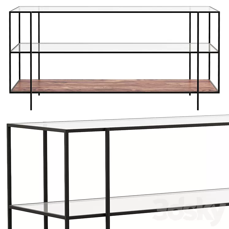 Joybird Juliana Console Table 3D Model Joybird Juliana Console Table 3D Model