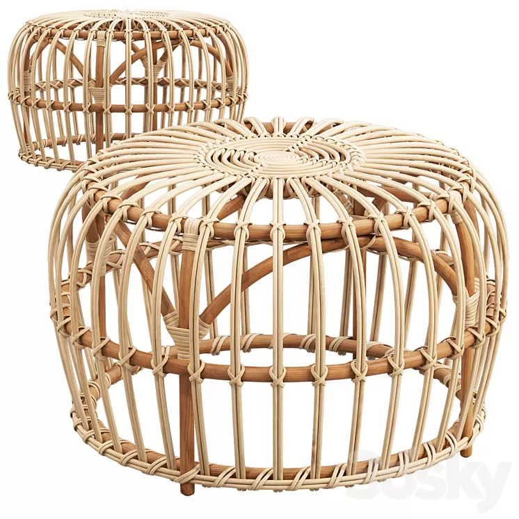 Joybird Noemi Bunching Coffee Table 3D Model Joybird Noemi Bunching Coffee Table 3D Model