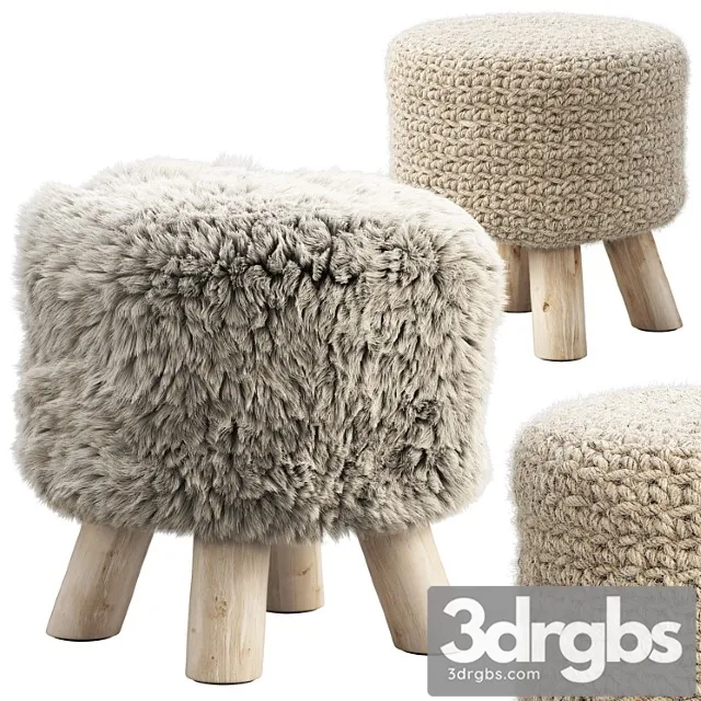 Joybird yoli pouf (2 options) Joybird yoli pouf (2 options)
