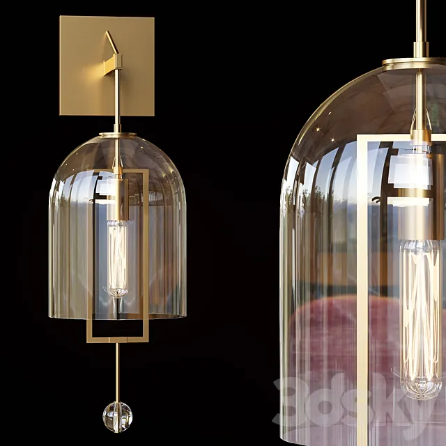 JOZEFINA WALL by Lampatron 3D Model JOZEFINA WALL by Lampatron 3D Model