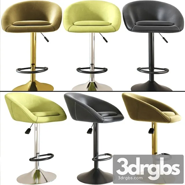 Judith barstool 2 3D Model Download Judith barstool 2 3D Model Download