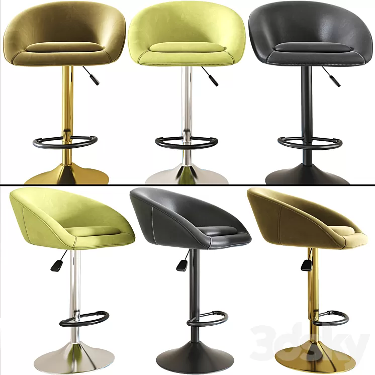 Judith Barstool 3D Model Judith Barstool 3D Model