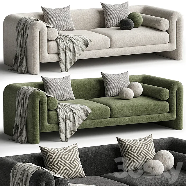 Judo Sofa 3D Model Judo Sofa 3D Model