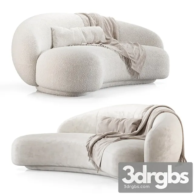 Julep chaise longue by tacchini 2 3D Model Download Julep chaise longue by tacchini 2 3D Model Download