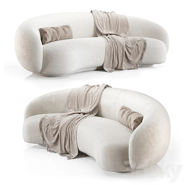 Julep Sofa By Tacchini 3D Model Free Download