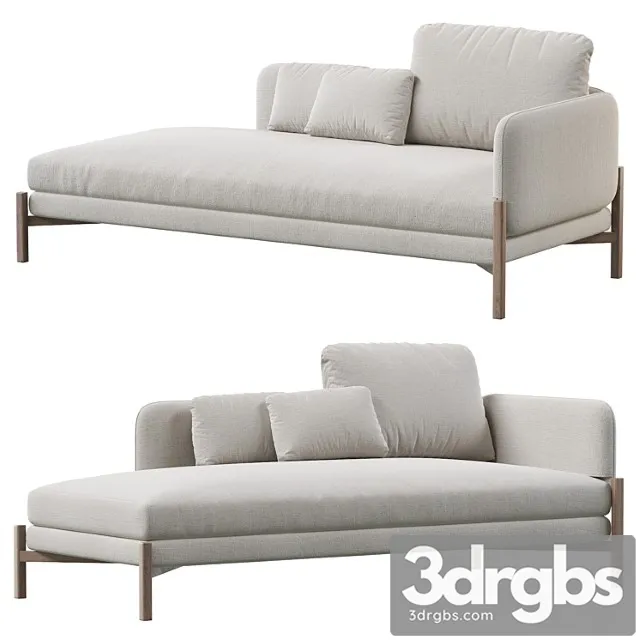Jules Chaiselongue 3D Model Download Jules Chaiselongue 3D Model Download