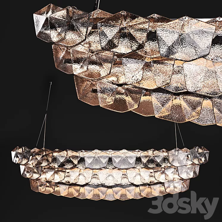 Jules chandelier by John Pomp 3D Model Jules chandelier by John Pomp 3D Model