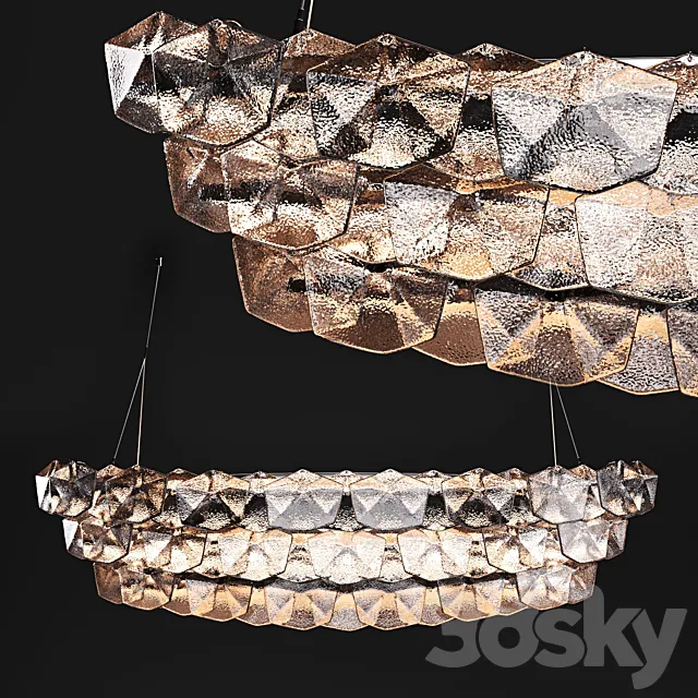 Jules chandelier by John Pomp 3DModel