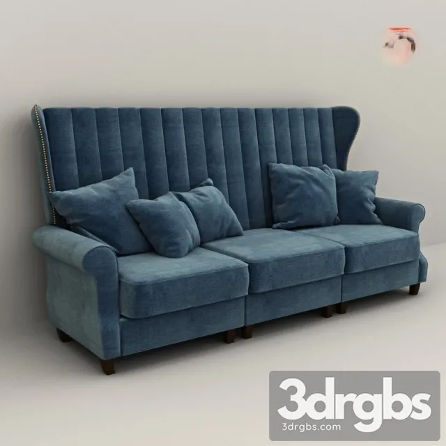 Jules Sofa 3D Model Download Jules Sofa 3D Model Download