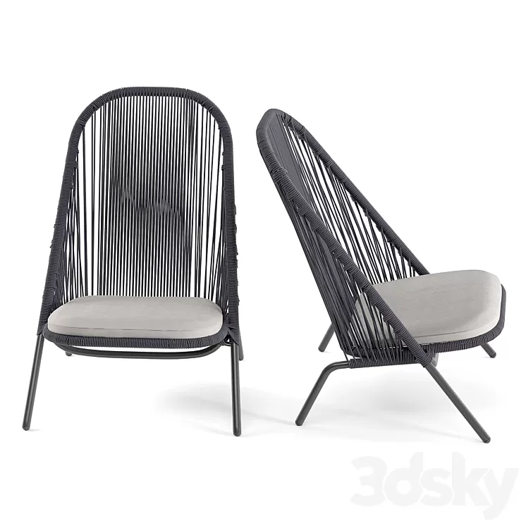 Julia grup Armchair STAD 3D Model