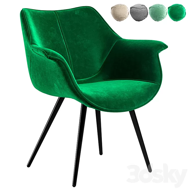 Julian armchair 3D Model Julian armchair 3D Model