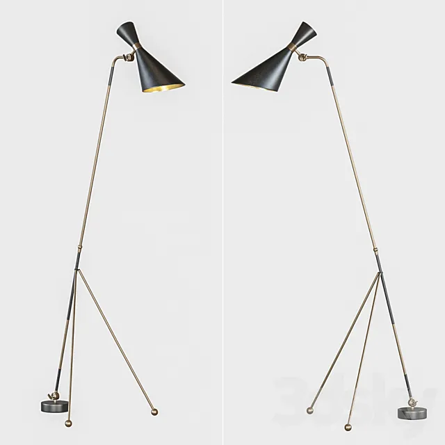 Julian Chichester – Bacco Floor Lamp 3DModel Julian Chichester – Bacco Floor Lamp 3DModel