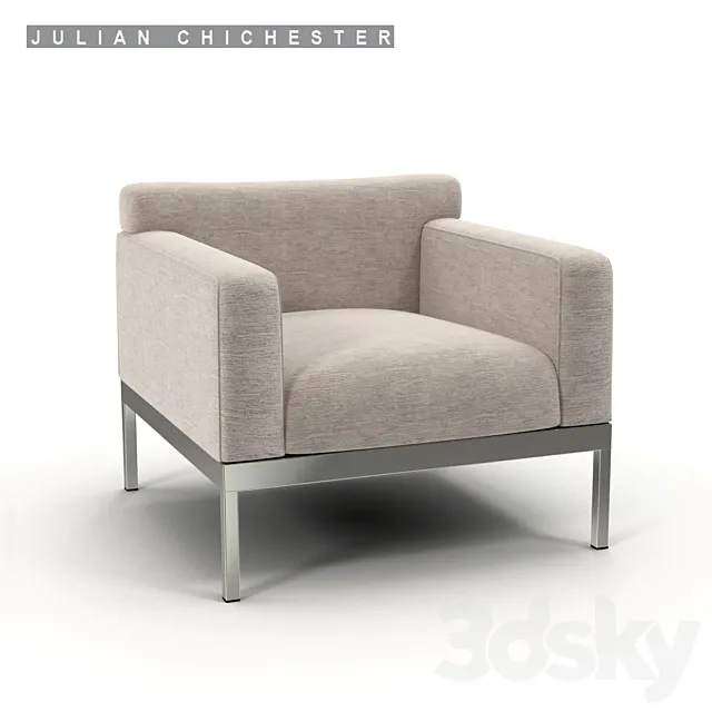Julian chichester Pollock Chair 3D Model