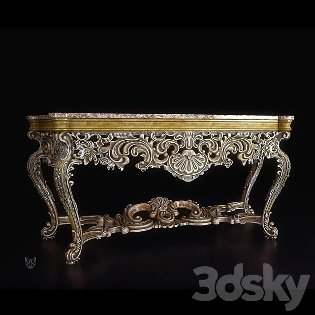 Jumbo Console 3D Model