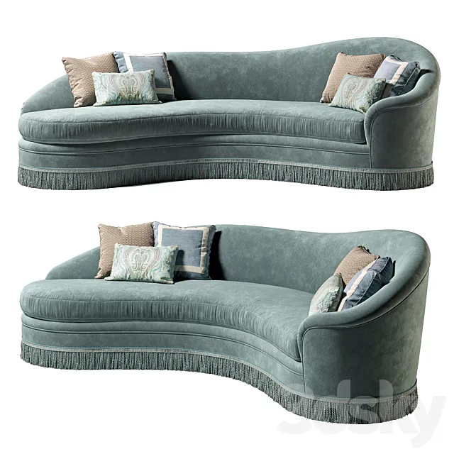 JUMBO Round Sofa PLE-00 3DModel