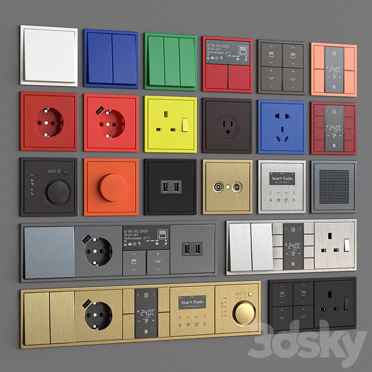 Jung ls zero 3D Model