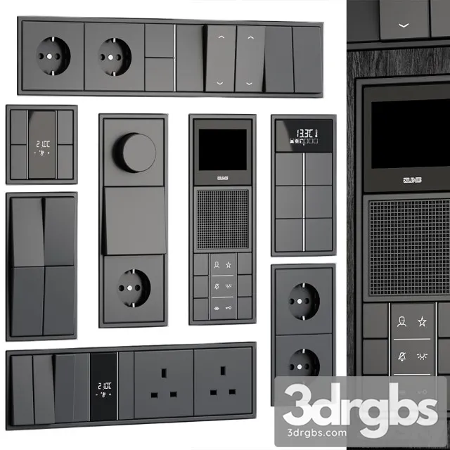 Jung LS Zero Black 3D Model Download