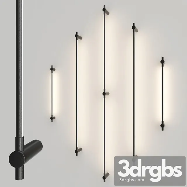 Juniper Thin Single Double Wall Lamps 3D Model Download Juniper Thin Single Double Wall Lamps 3D Model Download
