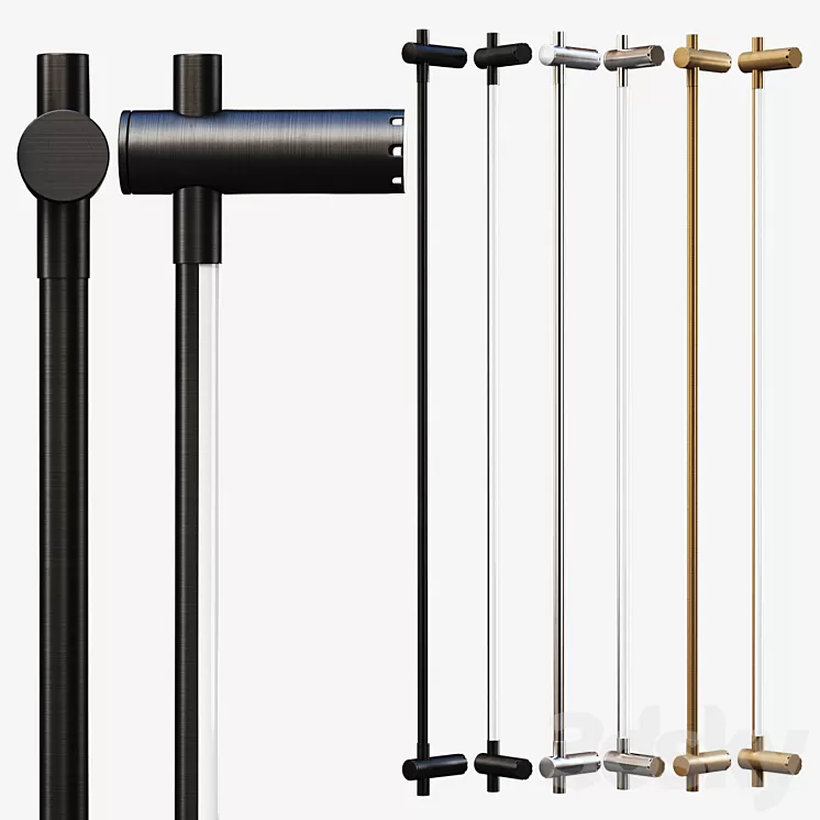 Juniper THIN Surface Mount Vanity Light \/ Wall Light 3D Model Free Download