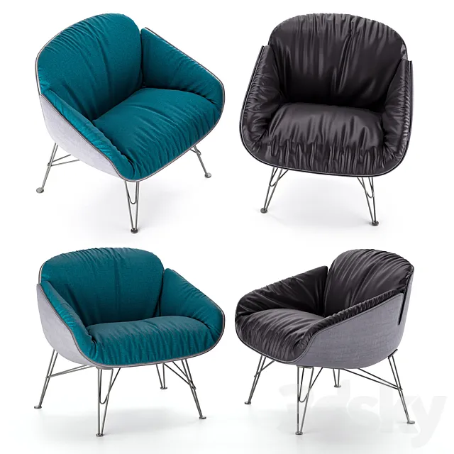 Juno armchair 3D Model