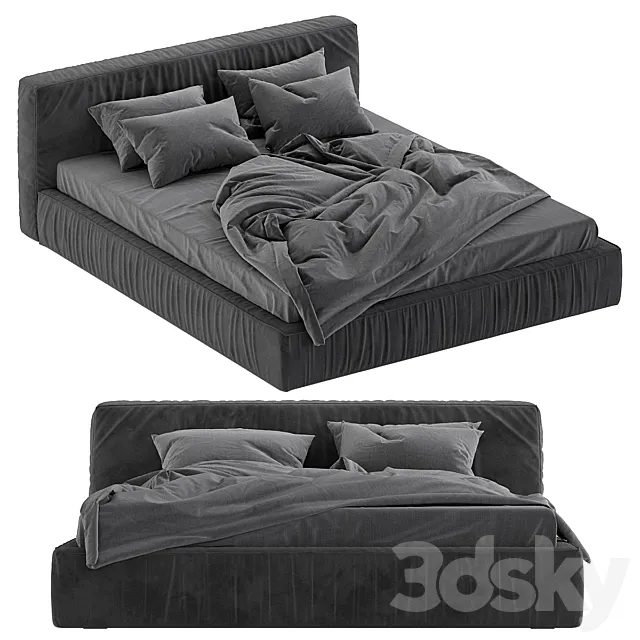 Jupiter slim bed 3D Model Jupiter slim bed 3D Model