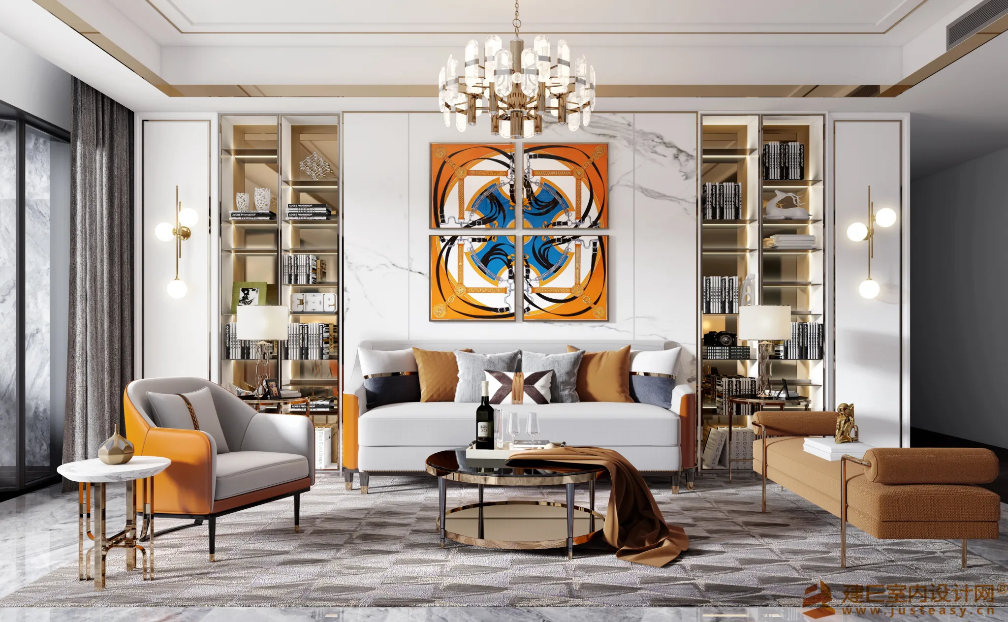 Justeasy 20 – House Space – 01 – LIVINGROOM – V01