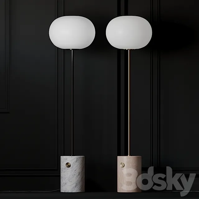 JWDA Floor Lamp 3DModel JWDA Floor Lamp 3DModel