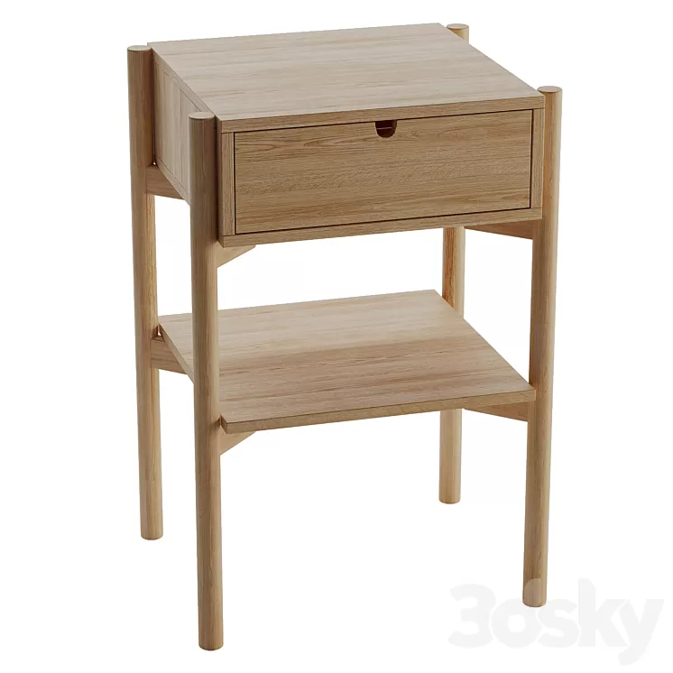 JYSK DALBY BEDSIDE TABLE 3D Model JYSK DALBY BEDSIDE TABLE 3D Model