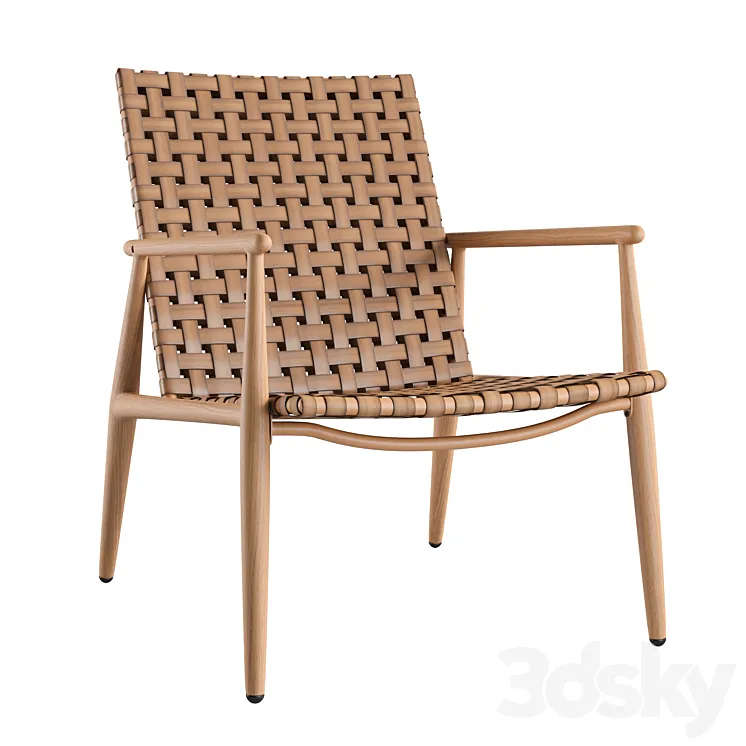 Jysk edderup armchair 3D Model Free Download