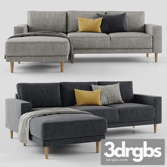 Jysk Egense Uglovoi Divan 3D Model Download Jysk Egense Uglovoi Divan 3D Model Download