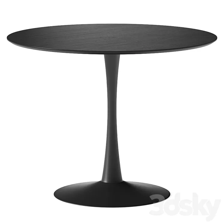Jysk Ringsted Round Wooden Dining Table 3D Model Free Download Jysk Ringsted Round Wooden Dining Table 3D Model Free Download