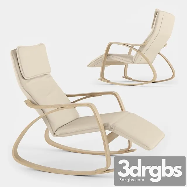 Jysk viby rocking armchair 3D Model Download