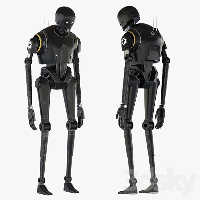 K-2SO 3D Model K-2SO 3D Model