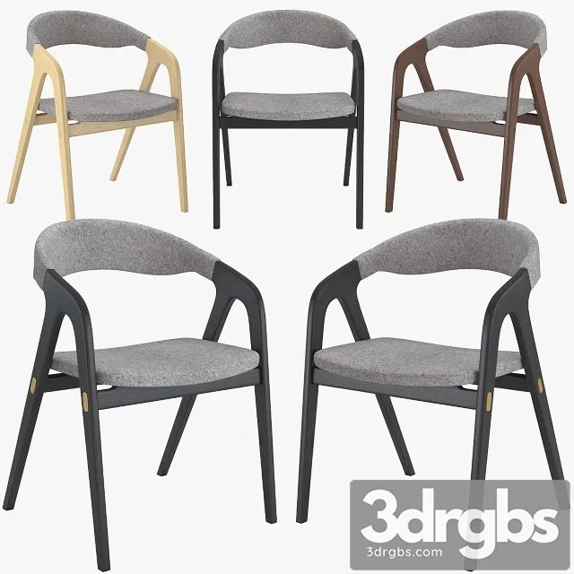 Kaede Modloft Chair 3D Model Download Kaede Modloft Chair 3D Model Download