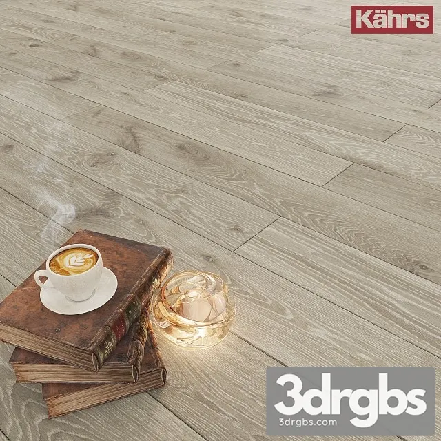 Kahrs Oak Nouveau Gray 3D Model Download