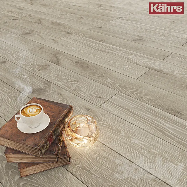 Kährs Oak Nouveau Gray 3D Model Kährs Oak Nouveau Gray 3D Model